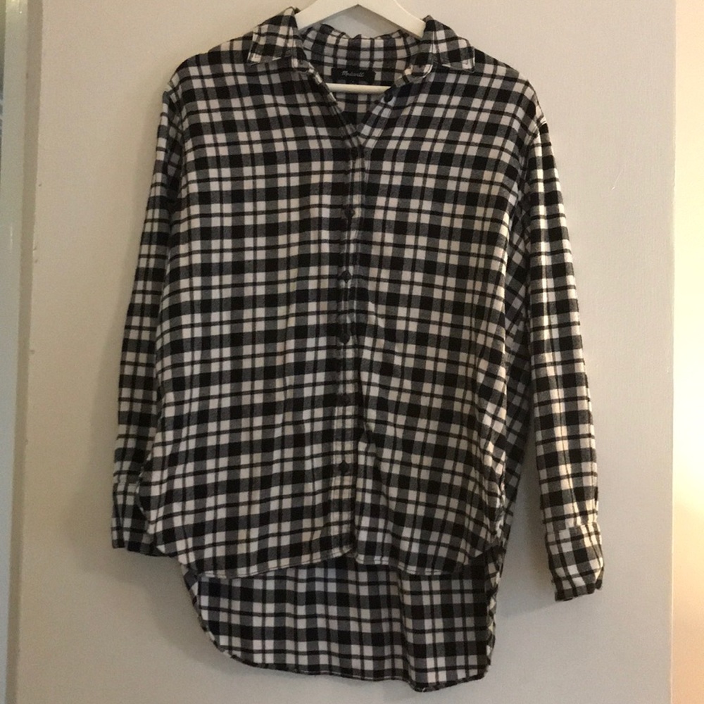Madewell Oversized Plaid Flannel